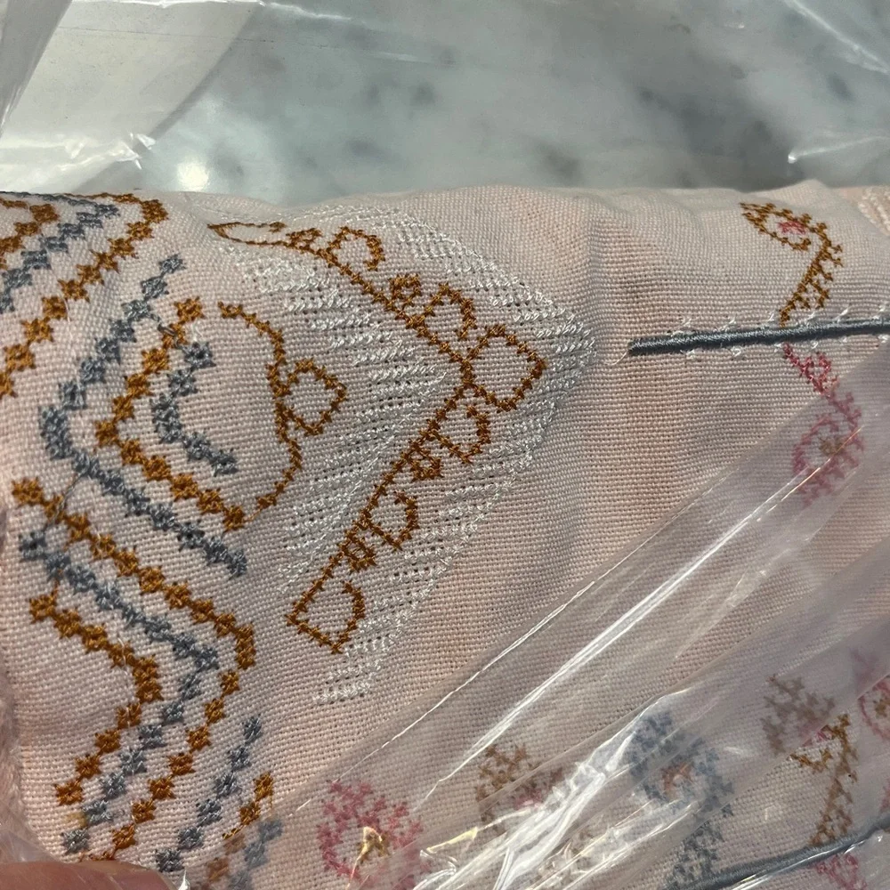 Anthropologie Embroidered Natani Curtains Set of 50 x 108 NIP